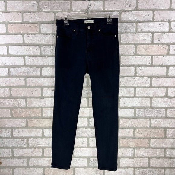 Madewell 9” Skinny Tencel Edition Jeans in Lunar Wash Size 28 - Picture 3 of 8